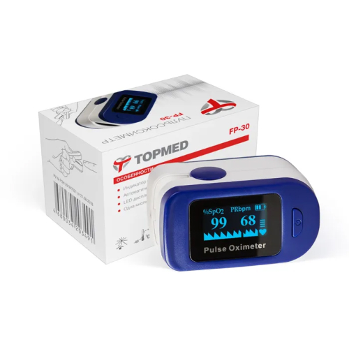 Пульсоксиметр Topmed FP-30 (без поверки)
